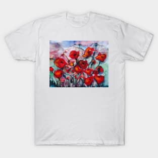 Poppies in nz T-Shirt